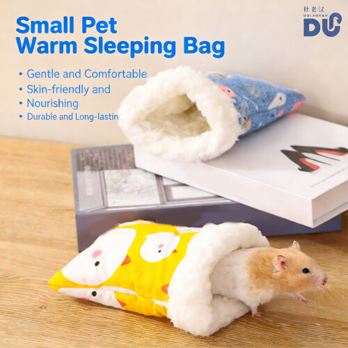 Hamster Cotton Sleep Bag Soft Comfortable Hideouts Shelter-M 3 1