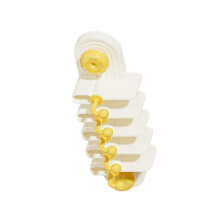 Modern ABS Toothpaste Clip With Multiple Shelves Ideal-Yellow