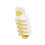 Modern ABS Toothpaste Clip With Multiple Shelves Ideal-Yellow 1