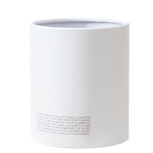 Small Floral Arrangement Container With Smooth Front Easy-White