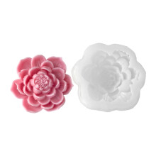 Silicone Flower Candle Mould For DIY Home Decoration And-80