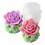 Moule à fleurs en Silicone, pour bougies à bricoler soi-même-80 5