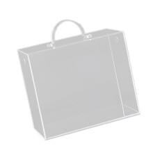 Practical Handheld Floral Display Case For Event-large