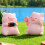Mini figurines de cochons minuscules en résine pour décorations 5