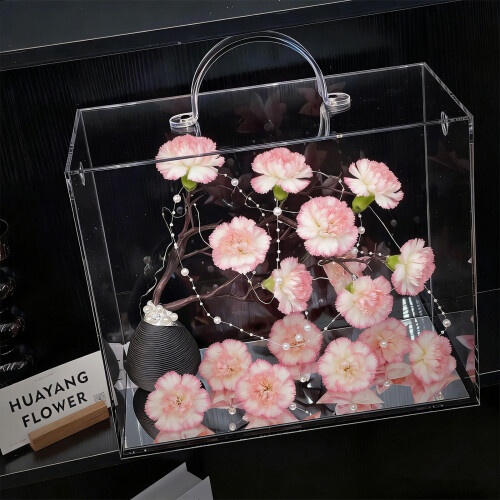 Unique Simple Flower Showcases Box High-rectangular suitcase 2