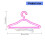 Plastic Light Up Clothing Rack Foldable Design-warm light 4