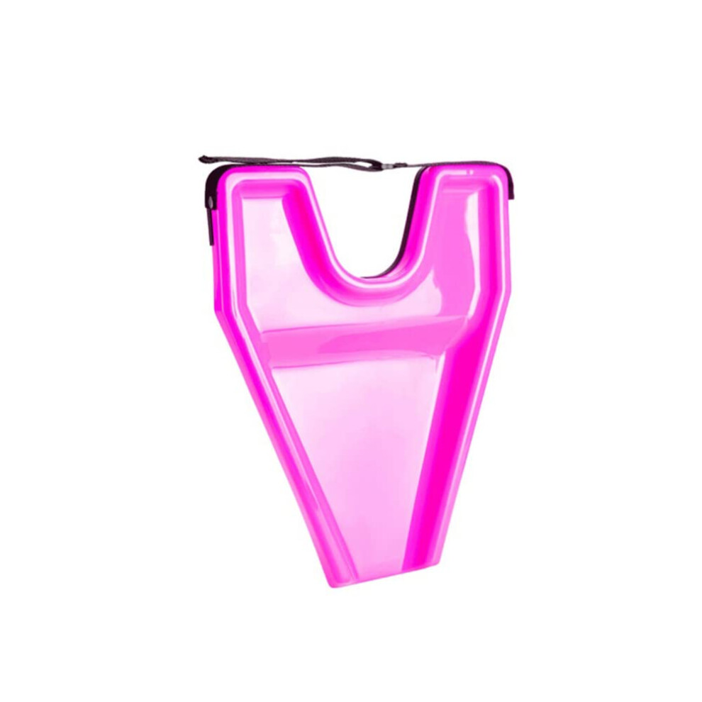 Purple Portable Shampoo Tray For Elderly And Wheelchair Users With Leakreducing Groove