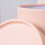 Decorative Round Flower Presentation Bucket Excellent For-Pink 6