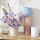 Stylish DIY Flower Pot Durable Materials-brown chestnut 7