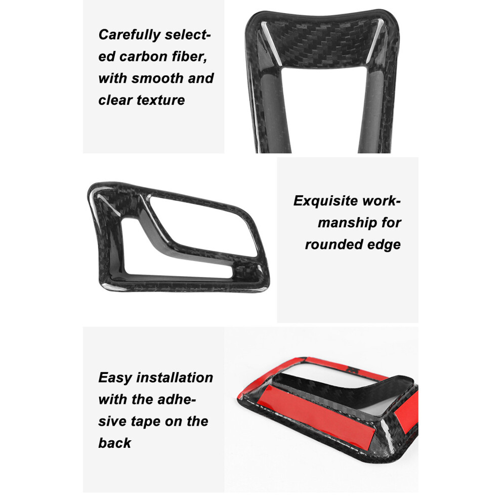 Carbon Fibre Control Panel Frame Sticker 7055741842160