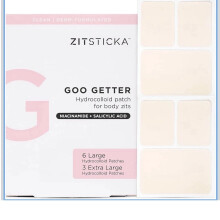 Zitsticka Large Body Zits & Blemish Hydrocolloid Acne Patches Cover Pack Of 9