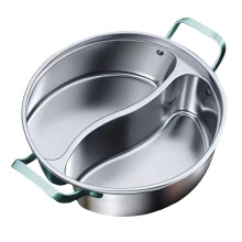 32 cm 34 cm Geen coating Hot Pot veilig voor gezinnen met-34 cm