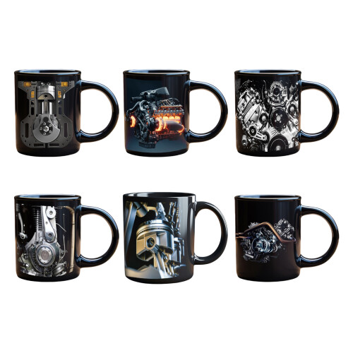 Elegante Teetasse aus Keramik im Stil eines-C 1