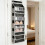 Large Capacity Over The Door Storage With 6 Main- Gray 3