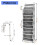 Large Capacity Over The Door Storage With 6 Main- Gray 4