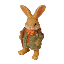 Miniature Rabbit Figurine Bunnies Rabbit Cake-Adventurer Hare