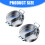 Elegant Divided Hot Pot Without Lid And Double Handle-34cm 4