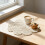 Romance Floral bestickte Untersetzer und Tischsets im Set, 3