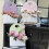 5 Pieces Decorative Flower Holding Boxes Flower-Purple 4