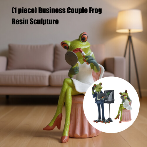 Hübsche Laubfrosch-Statue, handgefertigte-Herrenmodell 2