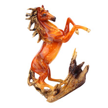 Detailed Horse Statuette Creative Resin Handmade-75382HD left