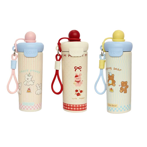 Stainless Water Bottle Keep Beverages Hot Or Cold For-Pink 2