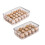 Stackable 24 Compartment Eggs Box Craft Of Sturdy PET-24 pieces 2