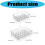 Stackable 24 Compartment Eggs Box Craft Of Sturdy PET-24 pieces 4