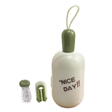 Telescoping Bottle Brush With Storage Box For Camping-Green 1