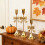 Iron Taper Candle Holders Decorative Candle Stand,Bowknot 2