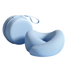 Ergonomic U Shape Neck Pillow For Office And Home-Sunshine blue