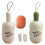 Foldable Bottle Brush With Soft Sponge Head And 2PCS-White 1 2
