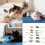 Plush Mouse Toy Soft Chewing Mouse for Kitten Teething Toy Mouse 2