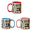 Artistic Sewing Inspired Ceramic Cup Ideal For Hot Drink-Red 3
