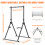 Foldable Adjustable Pull-Up Bar for Home Gym 4