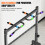 Foldable Adjustable Pull-Up Bar for Home Gym 8