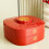 Retro Red Candy Tray With Compartments For-Festive candy dish 7