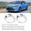ABS Chrom Foglichtabdeckung vorne für Toyota Prius Hatchback 2019-2020 7