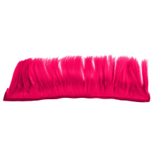 Mohawk Wig with Vivid Pink Curly Hair for Costume Party, Cosplay, Halloween and Helmet Decoration