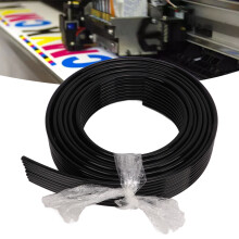 3 Meter Tintenleitung 8-Leads für UV-Tintenstrahldrucker Ersatz OD 5 mm, ID 3 mm, Schwarz