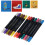 12 pcs Marqueurs Acryliques à Double Embouts, Étanches, à Séchage Rapide, 12 Couleurs 1