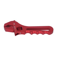 Adjustable Aluminum Fitting Wrench AN3‑AN16 Lightweight Hose Adapter Red