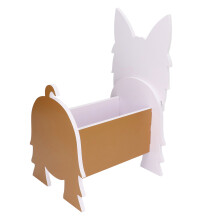 Hunde-Pflanzenbehälter PVC Hund-Blumentopf Indoor-Gartendekoration 6,3 Zoll