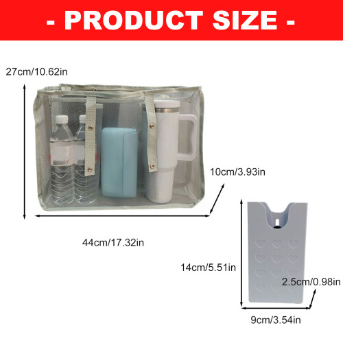 Practical Foldable Beach Companion Organiser With Multiple 1