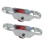 10 Pack Sliding Door Pulleys 12mm Plastic Roller with Base and Silent Function 8