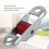 10 Pack Sliding Door Pulleys 12mm Plastic Roller with Base and Silent Function 10