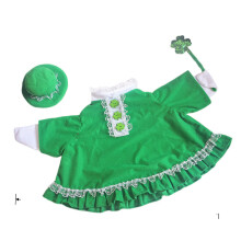 Irische Gänse-Ornament, grünes Kleeblatt-Outfit, Patricks