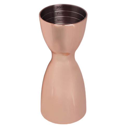 Edelstahl U-förmiger Doppel-Jigger-Bar-Messbecher 39x41x93mm 1