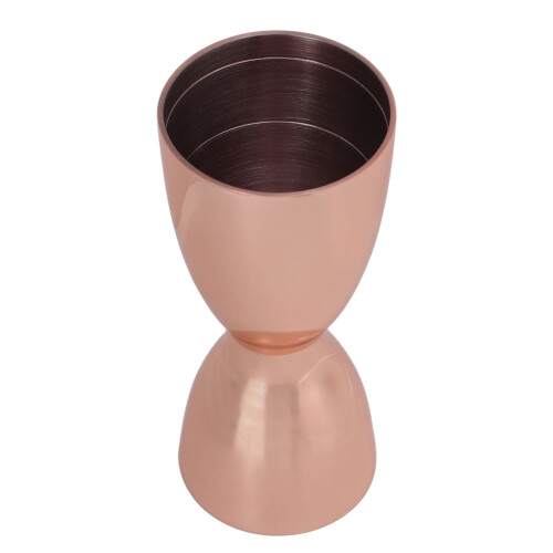 Edelstahl U-förmiger Doppel-Jigger-Bar-Messbecher 39x41x93mm 2