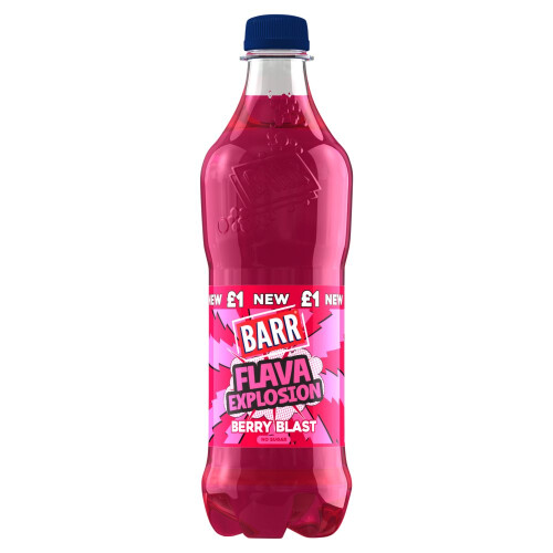 Barr Barr Flava Explosion Berry 500ml (Pack of 12)